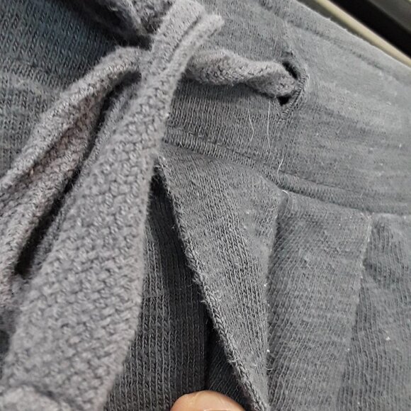 CASLON Gray Tie Waist Roll Leg Pleated Shorts - Picture 11 of 11